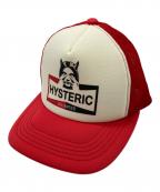 Hysteric Glamourヒステリックグラマー）の古着「Unlimited Mesh Cap/アンリミテッドメッシュキャップ」｜レッド