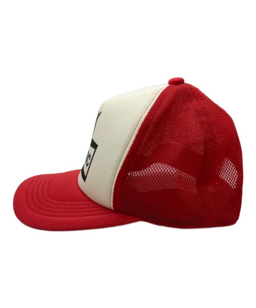 Hysteric Glamour（ヒステリックグラマー）Hysteric Glamour (ヒステリックグラマー) Unlimited Mesh Cap/アンリミテッドメッシュキャップ レッド サイズ:FREEの古着・服飾アイテム