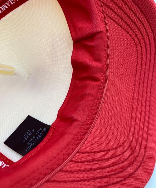 Hysteric Glamour（ヒステリックグラマー）Hysteric Glamour (ヒステリックグラマー) Unlimited Mesh Cap/アンリミテッドメッシュキャップ レッド サイズ:FREEの古着・服飾アイテム