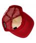 中古・古着 Hysteric Glamour (ヒステリックグラマー) Unlimited Mesh Cap/アンリミテッドメッシュキャップ レッド サイズ:FREE：9000円