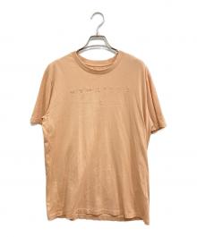 MM6 Maison Margiela（エムエムシックスメゾンマルジェラ）の古着「ロゴTシャツ」｜ベージュ
