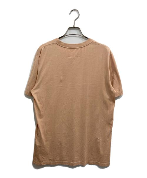 MM6 Maison Margiela（エムエムシックスメゾンマルジェラ）MM6 Maison Margiela (エムエムシックスメゾンマルジェラ) ロゴTシャツ ベージュ サイズ:Ｓの古着・服飾アイテム
