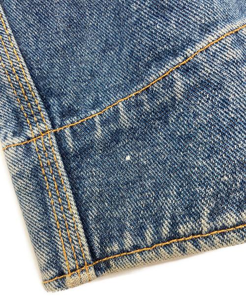 POLO RALPH LAUREN（ポロ・ラルフローレン）POLO RALPH LAUREN (ポロ・ラルフローレン) 襟コーデュロイデニムジャケット インディゴ サイズ:Lの古着・服飾アイテム