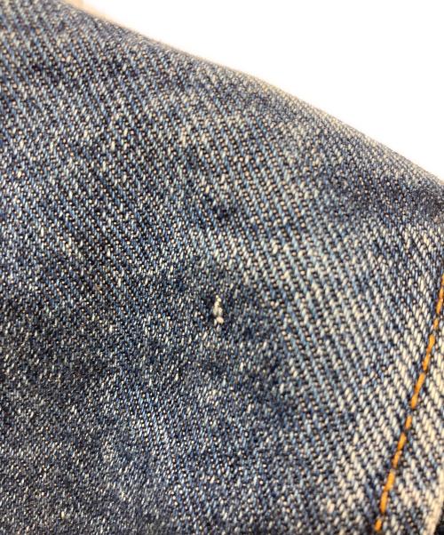 POLO RALPH LAUREN（ポロ・ラルフローレン）POLO RALPH LAUREN (ポロ・ラルフローレン) 襟コーデュロイデニムジャケット インディゴ サイズ:Lの古着・服飾アイテム