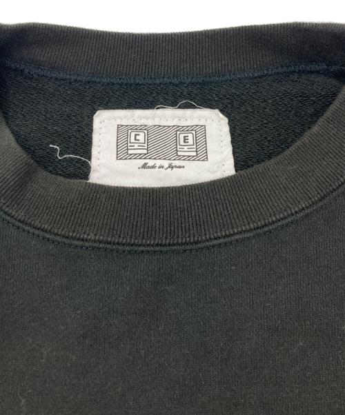 C.E（シーイー）C.E (シーイー) MD INCIDENT CREW NECK スウェット ブラック サイズ:Sの古着・服飾アイテム