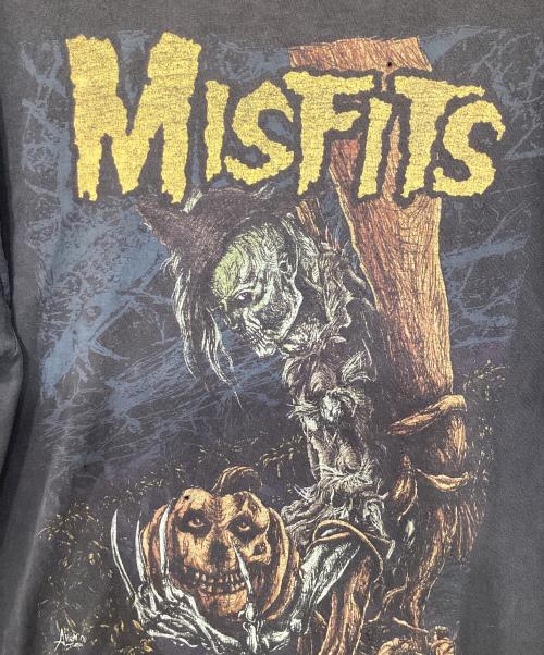 CINDER BLOCK（シンダーブロック）CINDER BLOCK (シンダーブロック) MISFITS SCARECROW MAN バンドTシャツ（ミスフィッツ　スカイクロマン　バンドTシャツ） ブラック サイズ:不明の古着・服飾アイテム