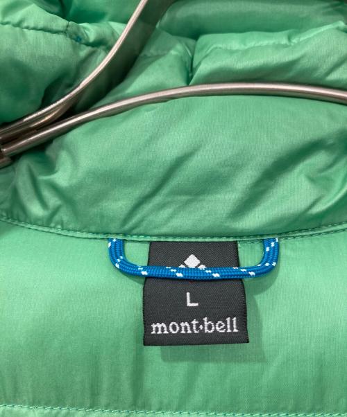 mont-bell（モンベル）mont-bell (モンベル) パーマフロスト ライトダウンパーカ ブルー サイズ:Lの古着・服飾アイテム