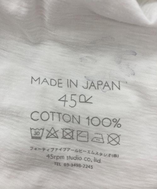 45R（フォーティファイブ・アール）45R (フォーティファイブ・アール) ドットバンダナ 45星ドレス ホワイトの古着・服飾アイテム