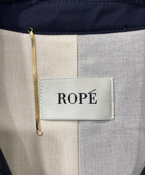 ROPE（ロペ）ROPE (ロペ) 【逸品】ベーシックトレンチコート ネイビー サイズ:38の古着・服飾アイテム