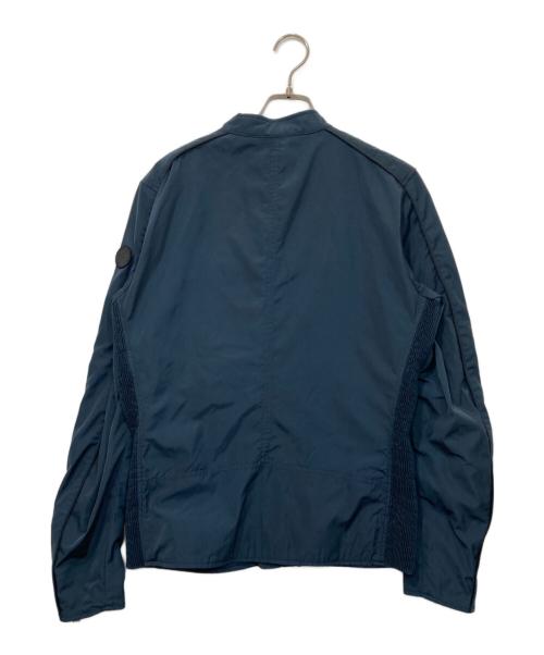 DIESEL（ディーゼル）DIESEL (ディーゼル) ナイロンライダースジャケット ネイビー サイズ:Mの古着・服飾アイテム