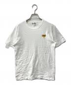 PLAY COMME des GARCONSプレイコムデギャルソン）の古着「Tシャツ」｜ホワイト