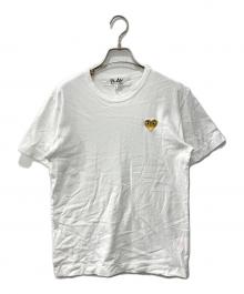 PLAY COMME des GARCONS（プレイコムデギャルソン）の古着「Tシャツ」｜ホワイト