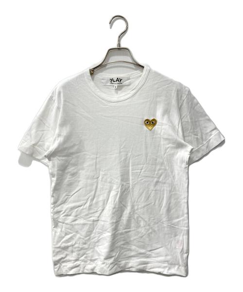 PLAY COMME des GARCONS（プレイコムデギャルソン）PLAY COMME des GARCONS (プレイコムデギャルソン) Tシャツ ホワイト サイズ:Sの古着・服飾アイテム