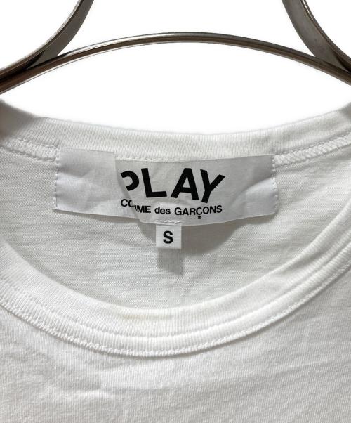 PLAY COMME des GARCONS（プレイコムデギャルソン）PLAY COMME des GARCONS (プレイコムデギャルソン) Tシャツ ホワイト サイズ:Sの古着・服飾アイテム
