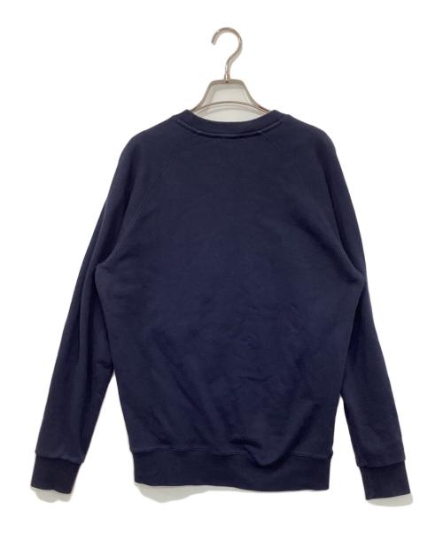 maison kitsune（メゾンキツネ）maison kitsune (メゾンキツネ) ト FOX HEAD PATCH CLASSIC SWEATSHIRT ネイビー サイズ:Ｓの古着・服飾アイテム