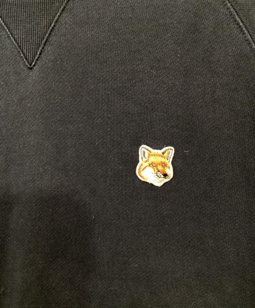 maison kitsune（メゾンキツネ）maison kitsune (メゾンキツネ) ト FOX HEAD PATCH CLASSIC SWEATSHIRT ネイビー サイズ:Ｓの古着・服飾アイテム
