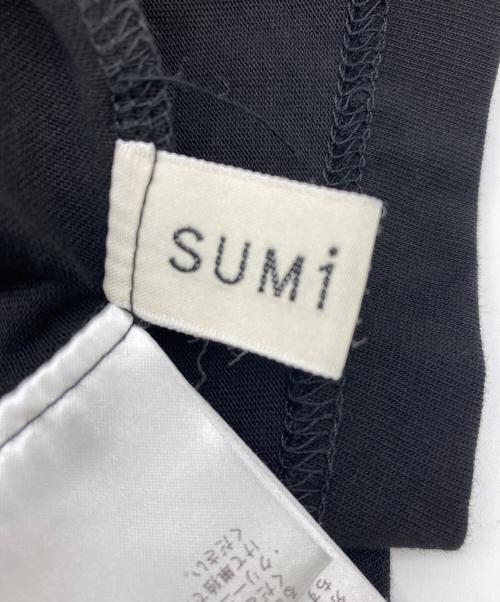 SUM1 STYLE（スミスタイル）SUM1 STYLE (スミスタイル) ギャザー七分袖Tシャツ ブラック サイズ:FREEの古着・服飾アイテム