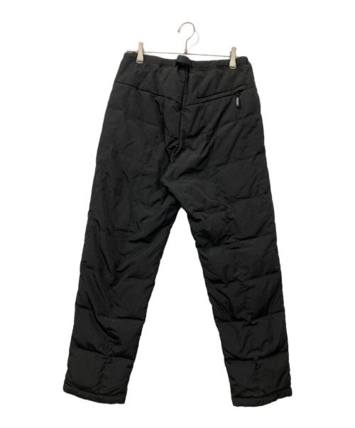 GRAMICCI（グラミチ）GRAMICCI (グラミチ) TAION (タイオン) SHIPS (シップス) ダウンパンツ ブラック サイズ:Ｍの古着・服飾アイテム