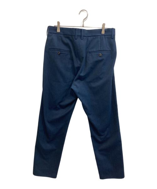 jieda（ジエダ）jieda (ジエダ) GABADINE TUCK SLACKS ブルー サイズ:2の古着・服飾アイテム