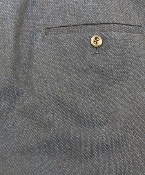 jieda（ジエダ）jieda (ジエダ) GABADINE TUCK SLACKS ブルー サイズ:2の古着・服飾アイテム