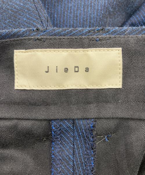 jieda（ジエダ）jieda (ジエダ) GABADINE TUCK SLACKS ブルー サイズ:2の古着・服飾アイテム