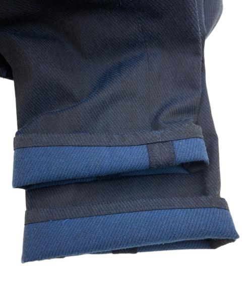 jieda（ジエダ）jieda (ジエダ) GABADINE TUCK SLACKS ブルー サイズ:2の古着・服飾アイテム