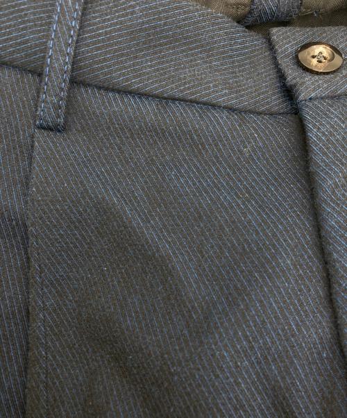 jieda（ジエダ）jieda (ジエダ) GABADINE TUCK SLACKS ブルー サイズ:2の古着・服飾アイテム