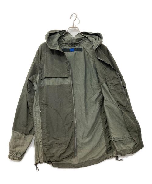 MARITHE+FRANCOIS GIRBAUD（マリテフランソワジルボー）MARITHE+FRANCOIS GIRBAUD (マリテフランソワジルボー) ナイロンジャケット グリーン サイズ:Mの古着・服飾アイテム
