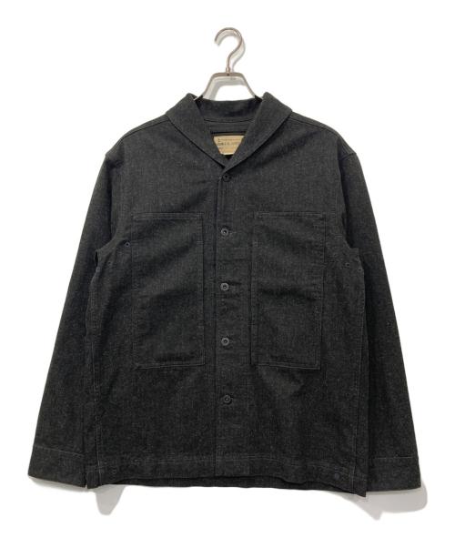 RRL（ダブルアールエル）RRL (ダブルアールエル) ジャスペ デニム シャツ ジャケット/Stanton denim shirt/サントンデニムシャツ ブラック サイズ:Mの古着・服飾アイテム