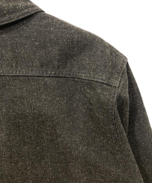 RRL（ダブルアールエル）RRL (ダブルアールエル) ジャスペ デニム シャツ ジャケット/Stanton denim shirt/サントンデニムシャツ ブラック サイズ:Mの古着・服飾アイテム