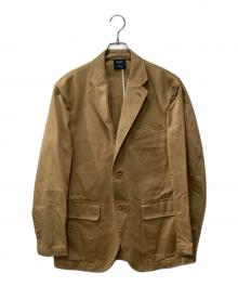 SHIPS（シップス）の古着「FINX COTTON ツイル ブレザー」｜ベージュ