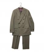 UNIVERSAL LANGUAGEユニバーサルランゲージ）の古着「セットアップスーツ」｜ベージュ