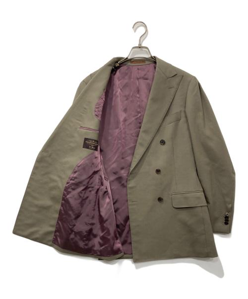 UNIVERSAL LANGUAGE（ユニバーサルランゲージ）UNIVERSAL LANGUAGE (ユニバーサルランゲージ) セットアップスーツ ベージュ サイズ:48の古着・服飾アイテム