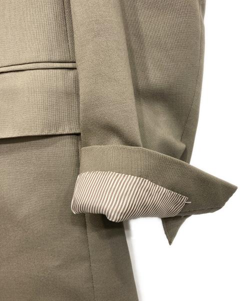 UNIVERSAL LANGUAGE（ユニバーサルランゲージ）UNIVERSAL LANGUAGE (ユニバーサルランゲージ) セットアップスーツ ベージュ サイズ:48の古着・服飾アイテム