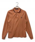 FRED PERRYフレッドペリー）の古着「The Fred Perry Shirt/ザ　フレッド　ペリー　シャツ」｜ブラウン