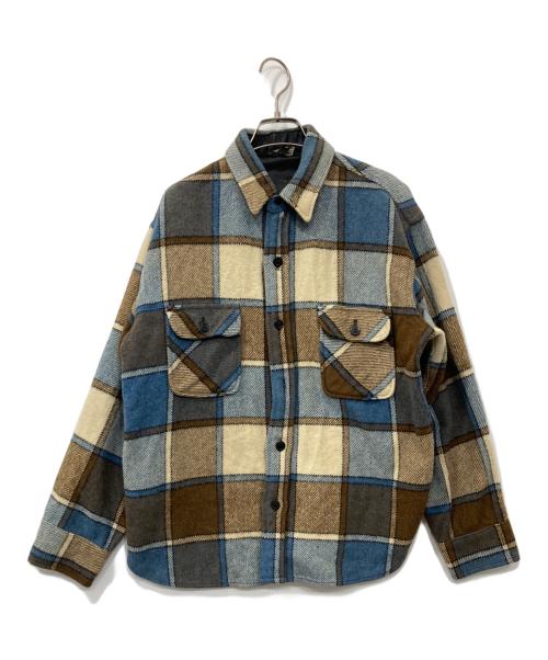 TOWN CRAFT（タウンクラフト）TOWN CRAFT (タウンクラフト) CPOジャケット/シーピーオージャケット ブルー サイズ:Lの古着・服飾アイテム