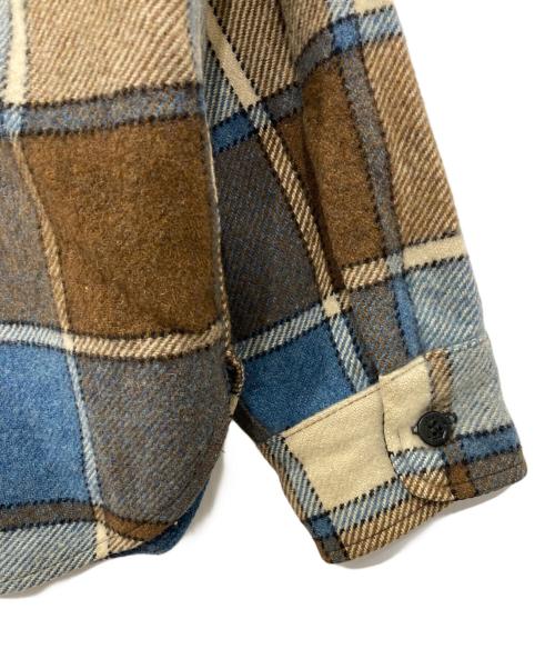 TOWN CRAFT（タウンクラフト）TOWN CRAFT (タウンクラフト) CPOジャケット/シーピーオージャケット ブルー サイズ:Lの古着・服飾アイテム