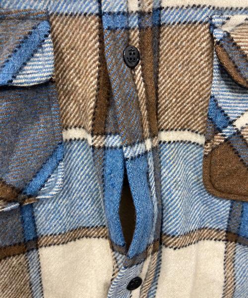 TOWN CRAFT（タウンクラフト）TOWN CRAFT (タウンクラフト) CPOジャケット/シーピーオージャケット ブルー サイズ:Lの古着・服飾アイテム