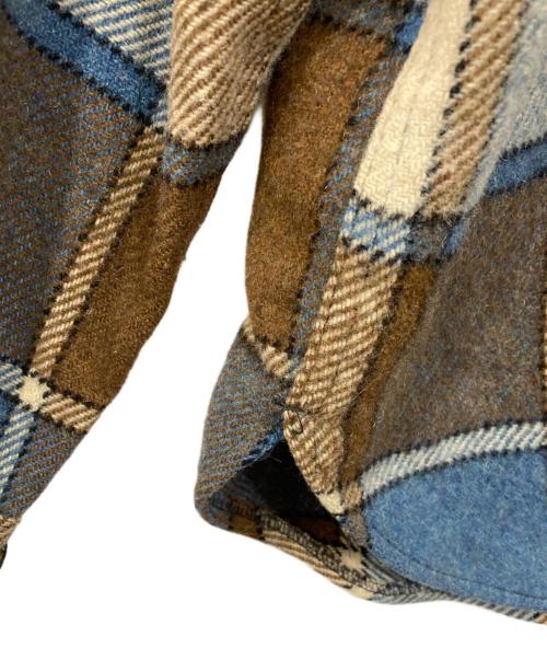 TOWN CRAFT（タウンクラフト）TOWN CRAFT (タウンクラフト) CPOジャケット/シーピーオージャケット ブルー サイズ:Lの古着・服飾アイテム