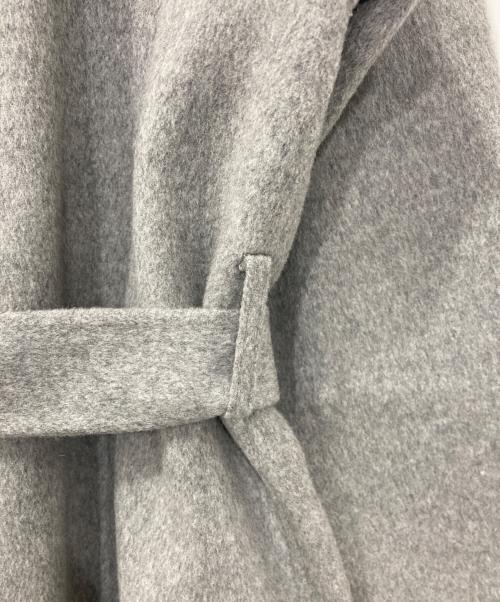 INDIVI（インディヴィ）INDIVI (インディヴィ) ハミルトンウール リバーテーラーコート グレー サイズ:38の古着・服飾アイテム
