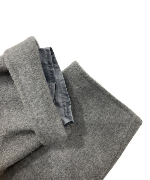 INDIVI（インディヴィ）INDIVI (インディヴィ) ハミルトンウール リバーテーラーコート グレー サイズ:38の古着・服飾アイテム