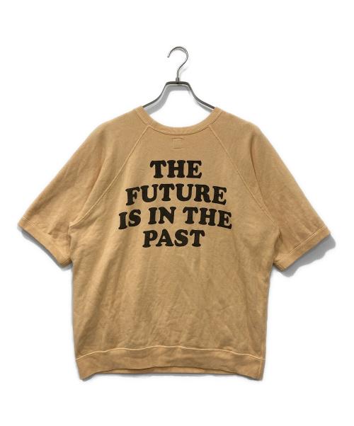 HUMAN MADE（ヒューマンメイド）HUMAN MADE (ヒューマンメイド) PEANUTS (ピーナッツ) PEANUTS S/S SWEATSHIRT #2/ピーナッツ　ショートスリーブ　スウェットシャツ＃2 オレンジ サイズ:Lの古着・服飾アイテム