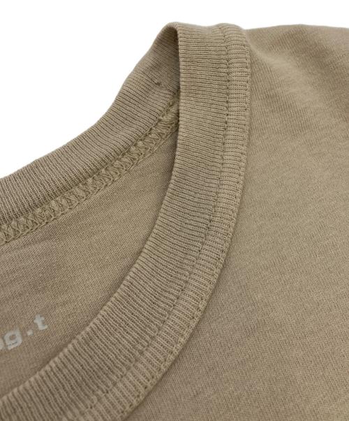 ALEXANDER WANG（アレキサンダー・ワン）ALEXANDER WANG (アレキサンダー・ワン) ESSENTIAL JSY SS TEE ベージュ サイズ:mediumの古着・服飾アイテム