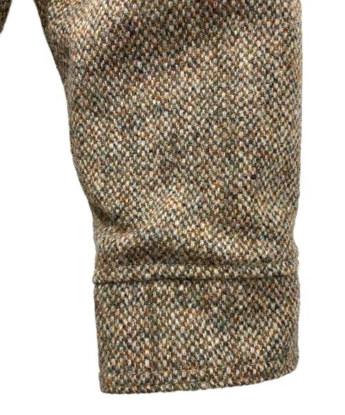 GB sport（ゴールデンベアスポーツ）GB sport (ゴールデンベアスポーツ) Harris Tweed (ハリスツイード) スイングトップ グレー×ブラウン サイズ:Lの古着・服飾アイテム