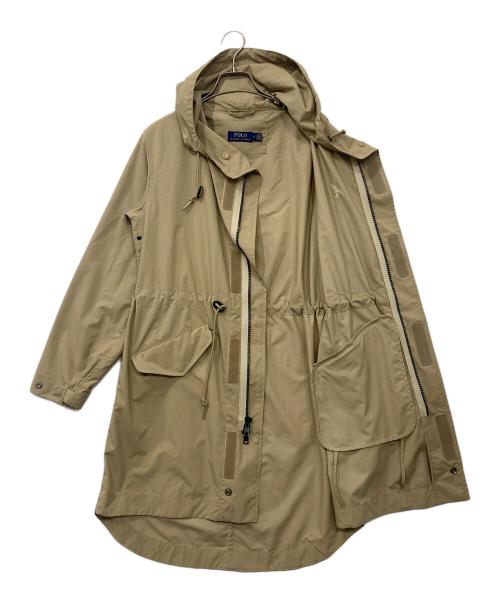 POLO RALPH LAUREN（ポロ・ラルフローレン）POLO RALPH LAUREN (ポロ・ラルフローレン) ウォーターリペラント ウィンドブレーカー カーキ サイズ:Mの古着・服飾アイテム