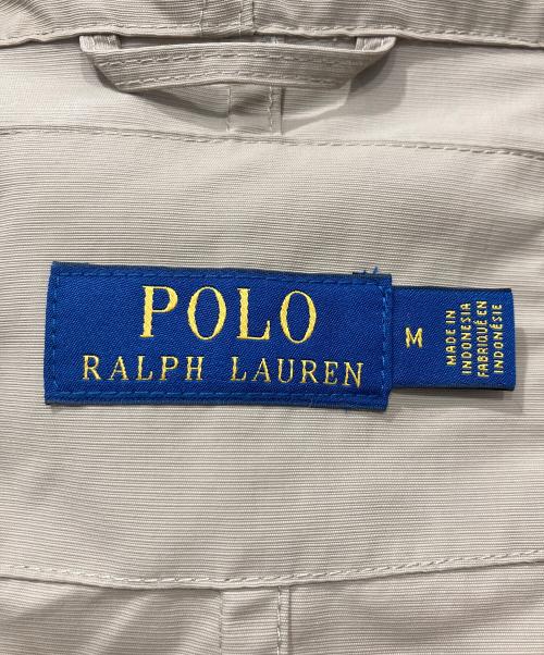POLO RALPH LAUREN（ポロ・ラルフローレン）POLO RALPH LAUREN (ポロ・ラルフローレン) ウォーターリペラント ウィンドブレーカー カーキ サイズ:Mの古着・服飾アイテム