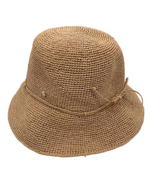 HELEN KAMINSKI（ヘレンカミンスキー）HELEN KAMINSKI (ヘレンカミンスキー) ラフィアハット ベージュの古着・服飾アイテム