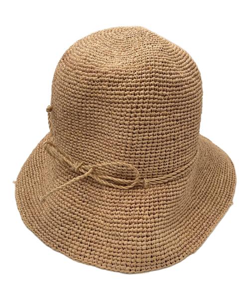 HELEN KAMINSKI（ヘレンカミンスキー）HELEN KAMINSKI (ヘレンカミンスキー) ラフィアハット ベージュの古着・服飾アイテム