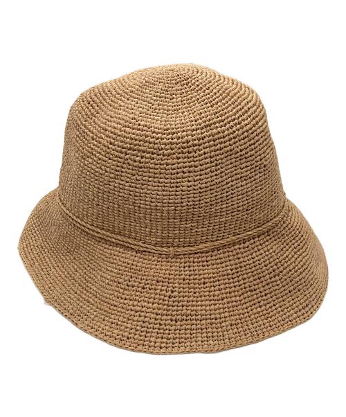 HELEN KAMINSKI（ヘレンカミンスキー）HELEN KAMINSKI (ヘレンカミンスキー) ラフィアハット ベージュの古着・服飾アイテム