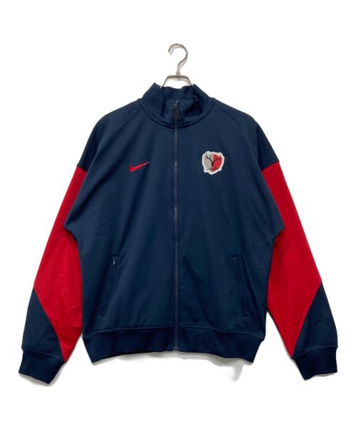 NIKE（ナイキ）NIKE (ナイキ) 鹿島アントラーズ 2025 アンセムジャケット ネイビー×レッド サイズ:XLの古着・服飾アイテム